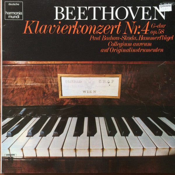 Ludwig van Beethoven, Paul Badura-Skoda, Collegium Aureum – Klavierkonzert Nr.4 G-dur op.58 LP vinyl record, image 1 of 4