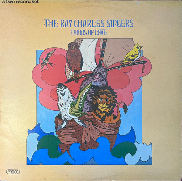 The Ray Charles Singers – Moods Of Love (2xLP) LP vinyl record, image 1 of 8