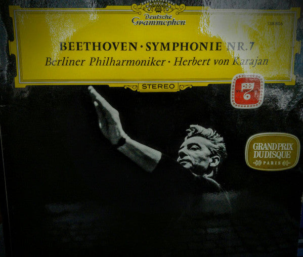 Ludwig van Beethoven, Berliner Philharmoniker, Herbert von Karajan – Symphonie Nr. 7 LP vinyl record, image 1 of 4