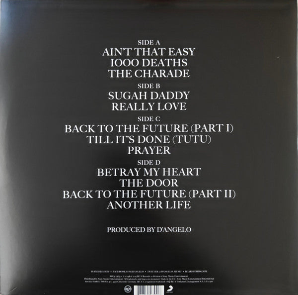 D'Angelo, The Vanguard – Black Messiah (2xLP) LP vinyl record, image 4 of 4