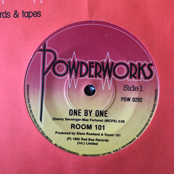 Room 101 – One By One 7" vinyl record, image 1 of 2