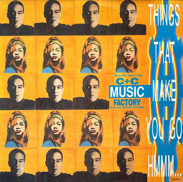 C + C Music Factory, Freedom Williams – Things That Make You Go Hmmm... 12" vinyl record, image 1 of 4