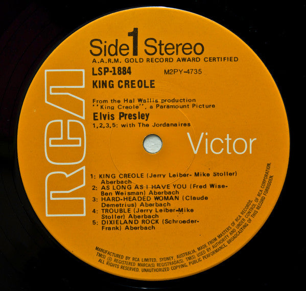 Elvis Presley – King Creole LP vinyl record, image 2 of 6