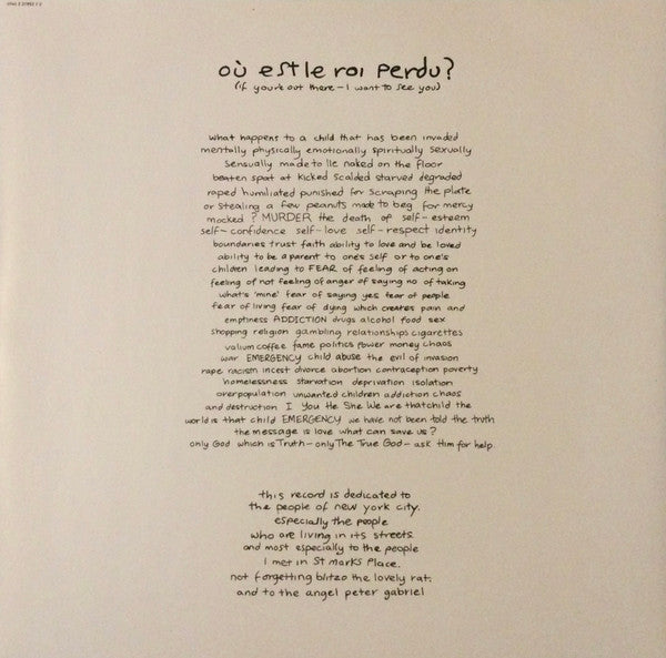 Sinéad O'Connor – Am I Not Your Girl? LP vinyl record, image 4 of 6