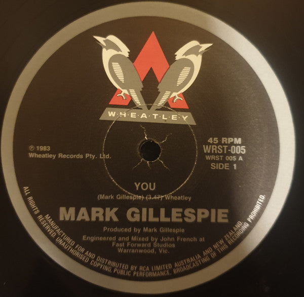 Mark Gillespie – You 12" vinyl record