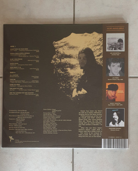 Karen Dalton – In My Own Time LP vinyl record, image 5 of 5