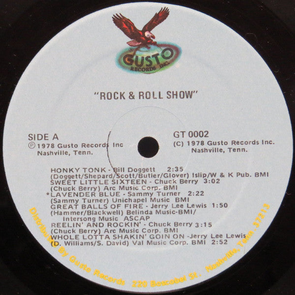Various – Rock & Roll Show LP vinyl record, image 3 of 4