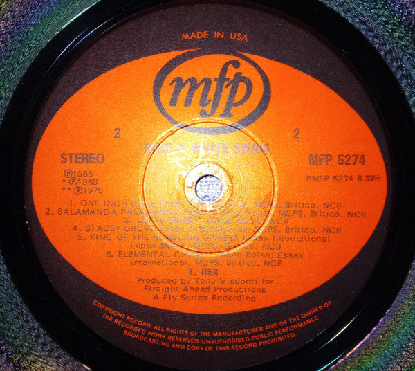Tyrannosaurus Rex – Ride A White Swan LP vinyl record, image 4 of 4