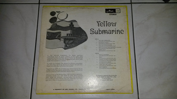 Unknown Artist – Music From The Beatles' Film Yellow Submarine LP vinyl record, image 2 of 5
