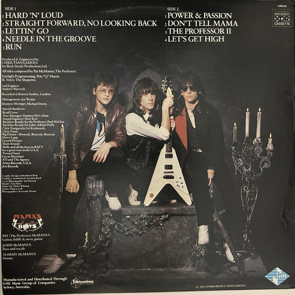 Mama's Boys – Power And Passion LP vinyl record, image 2 of 4