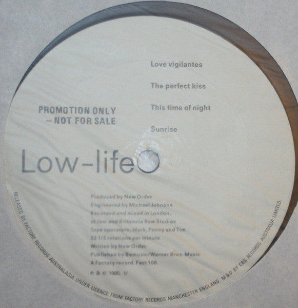 New Order – Low-life LP vinyl record, image 1 of 2