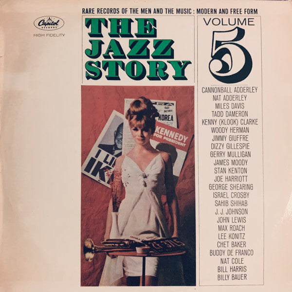 Various – The Jazz Story Volume 5 (Rare Records Of The Men And The Music: Modern And Free Form) LP vinyl record, image 1 of 4