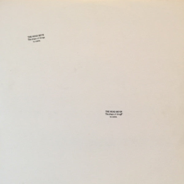 The Headboys – The Shape Of Things To Come LP vinyl record, image 1 of 4