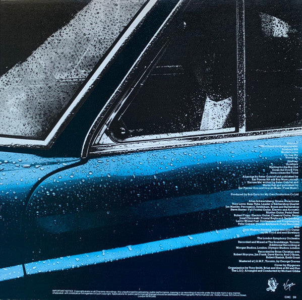 Peter Gabriel – Peter Gabriel LP vinyl record, image 2 of 4
