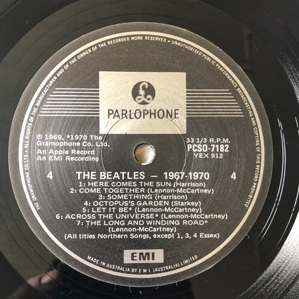 The Beatles – 1967 - 1970 (2xLP) LP vinyl record, image 6 of 6