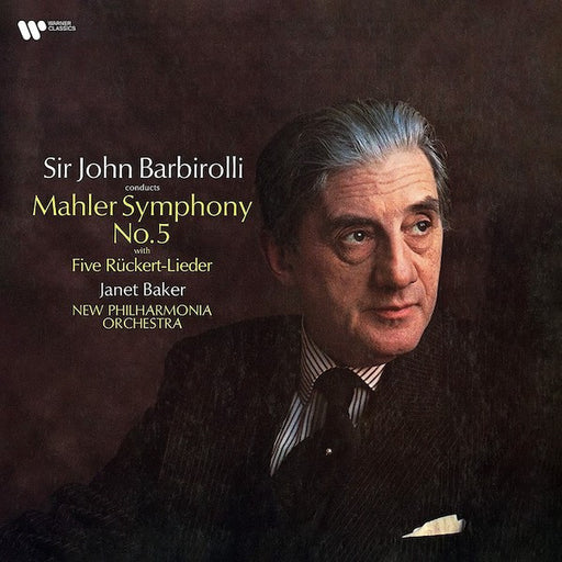 Gustav Mahler, Sir John Barbirolli, Janet Baker, New Philharmonia Orchestra – Sir John Barbirolli Conducts Mahler Symphony No. 5 with Five Rückert-Lieder (2xLP) LP vinyl record, image 1 of 2
