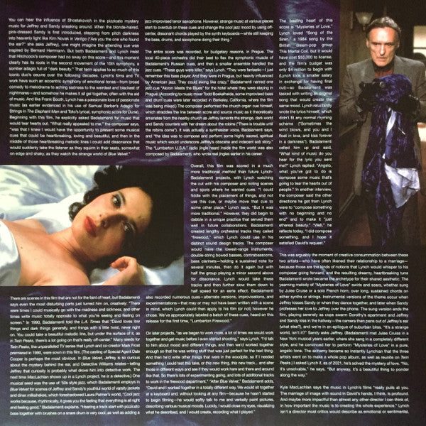 Angelo Badalamenti – Blue Velvet (Original Motion Picture Soundtrack) (2xLP) LP vinyl record, image 10 of 10