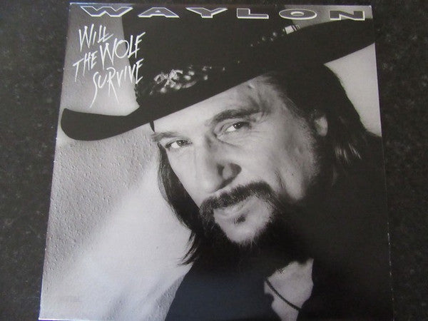 Waylon Jennings – Will The Wolf Survive LP vinyl record, image 1 of 4