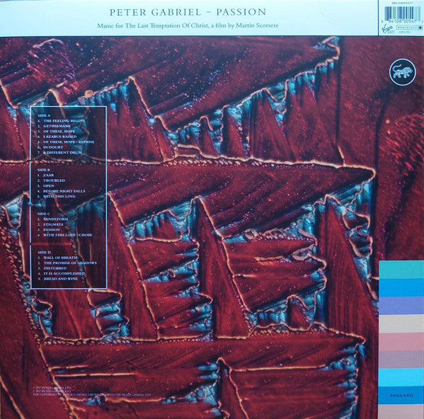 Peter Gabriel – Passion (2xLP) LP vinyl record, image 3 of 10