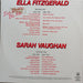 Ella Fitzgerald, Sarah Vaughan – I've Gotta Be Me (2xLP) LP vinyl record, image 2 of 6