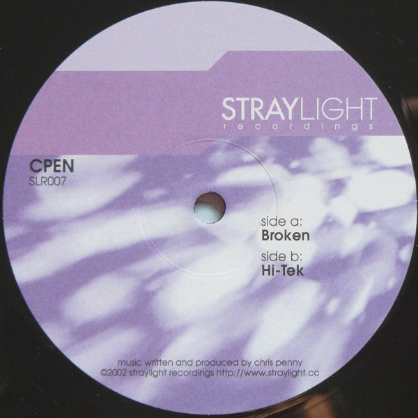 Cpen – Broken / Hi-Tek 12" vinyl record, image 3 of 4