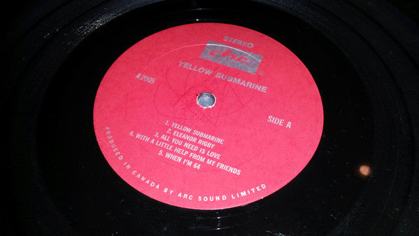 Unknown Artist – Music From The Beatles' Film Yellow Submarine LP vinyl record, image 4 of 5