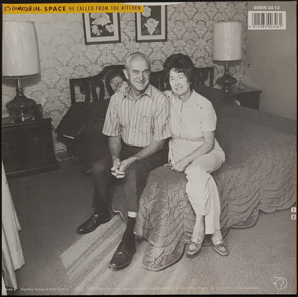 It's Immaterial – Space, He Called From The Kitchen.... 12" vinyl record, image 1 of 4
