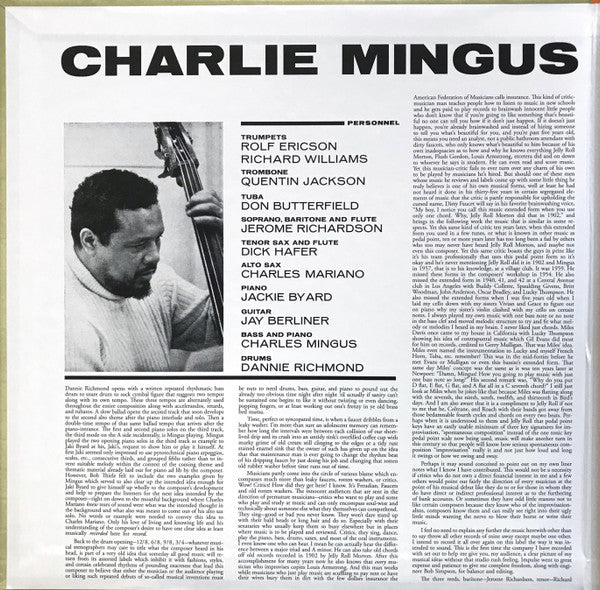 Charles Mingus – The Black Saint And The Sinner Lady LP vinyl record, image 2 of 10