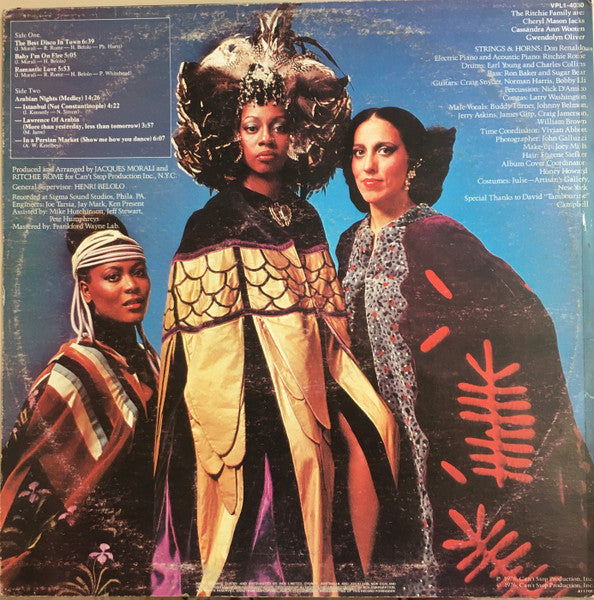 The Ritchie Family – Arabian Nights LP vinyl record, image 2 of 4