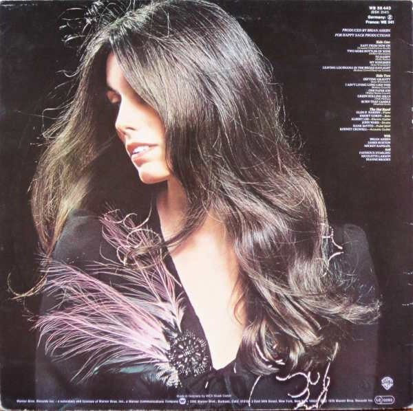 Emmylou Harris – Quarter Moon In A Ten Cent Town LP vinyl record, image 2 of 6