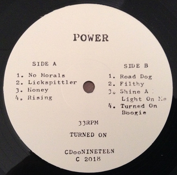 Power – Turned On LP vinyl record, image 3 of 6