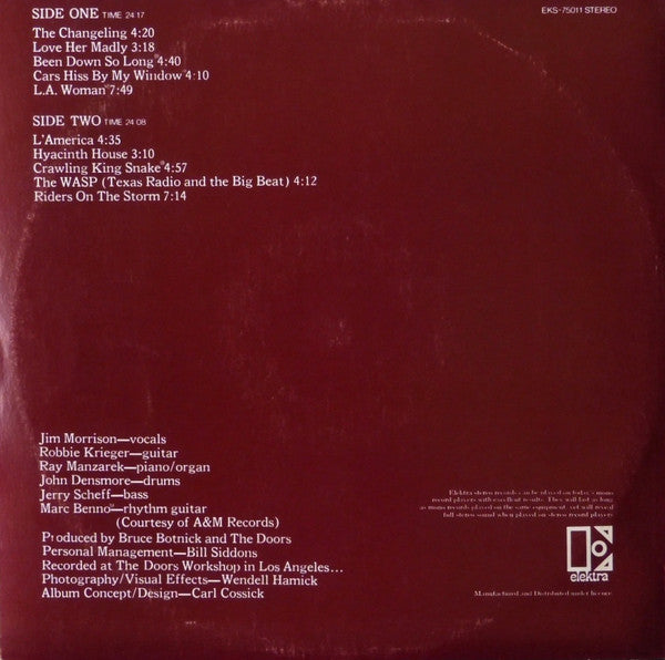 The Doors – L.A. Woman LP vinyl record, image 2 of 5