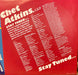Chet Atkins – Stay Tuned LP vinyl record, image 2 of 4