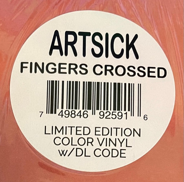 Art Sick – Fingers Crossed LP vinyl record, image 4 of 4
