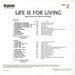 Various – Life Is For Living LP vinyl record, image 2 of 4