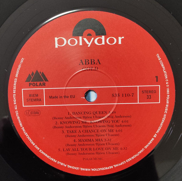 ABBA – Gold (Greatest Hits) (2xLP) LP vinyl record, image 7 of 10