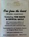 Tom Waits, Crystal Gayle – One From The Heart (The Original Motion Picture Soundtrack Of Francis Coppola's Movie) LP vinyl record, image 6 of 6