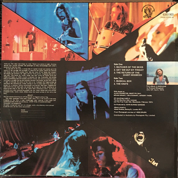 Genesis – Live LP vinyl record, image 2 of 5