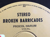 Procol Harum – Broken Barricades LP vinyl record, image 8 of 8