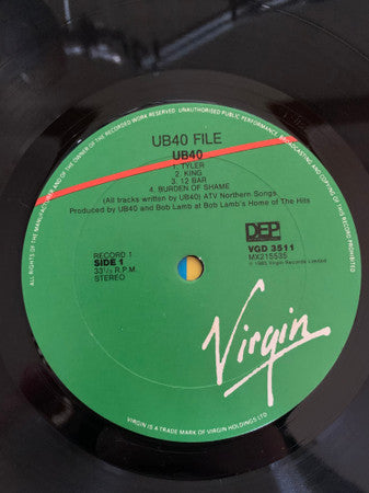 UB40 – The UB40 File (2xLP) LP vinyl record, image 4 of 7