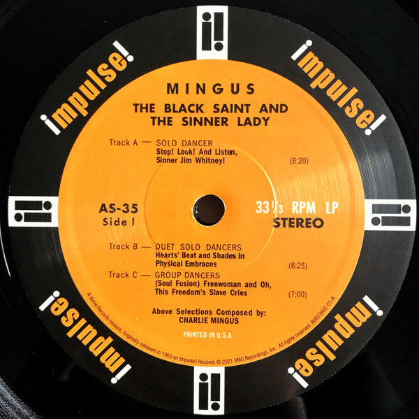 Charles Mingus – The Black Saint And The Sinner Lady LP vinyl record, image 5 of 10