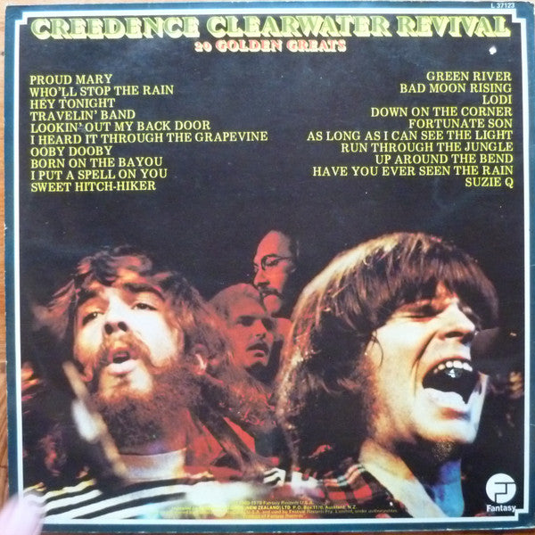 Creedence Clearwater Revival – 20 Golden Greats LP vinyl record, image 2 of 3