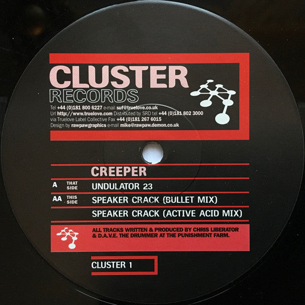 Creeper – Undulator 23 / Speaker Crack 12" vinyl record, image 1 of 3