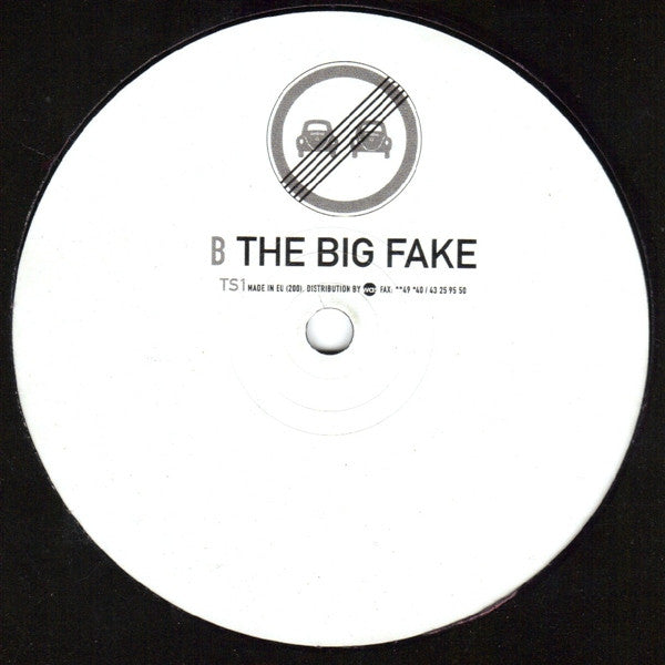 Traffic Signs – I Like Your Booty / The Big Fake 12" vinyl record, image 2 of 2