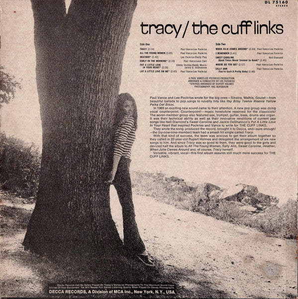 The Cuff Links – Tracy LP vinyl record, image 2 of 4