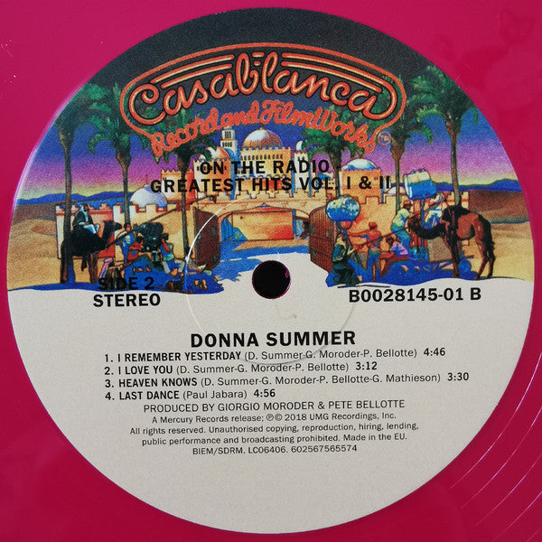 Donna Summer – On The Radio: Greatest Hits Vol. I & II LP vinyl record, image 5 of 9