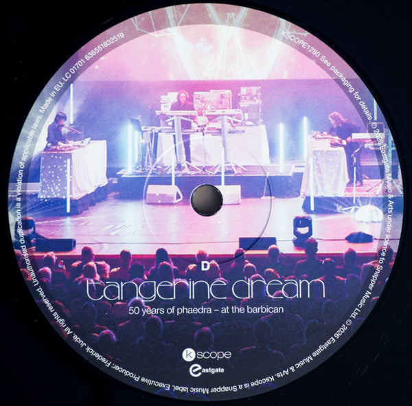 Tangerine Dream – 50 Years Of Phaedra - At The Barbican (3xLP) LP vinyl record, image 10 of 10