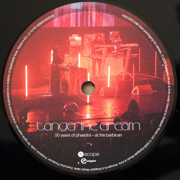 Tangerine Dream – 50 Years Of Phaedra - At The Barbican (3xLP) LP vinyl record, image 8 of 10