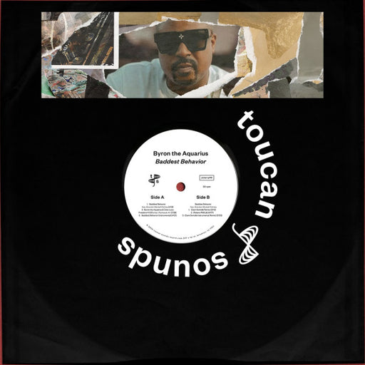 Byron The Aquarius – Baddest Behavior 12" vinyl record, image 1 of 3
