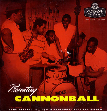 Cannonball Adderley – Presenting Cannonball LP vinyl record, image 1 of 4